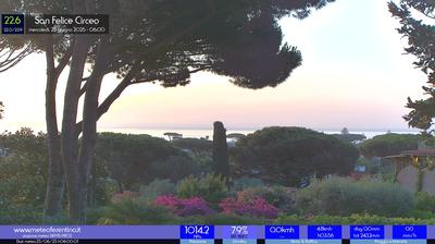 immagine della webcam nei dintorni di Borgo Vodice: webcam San Felice Circeo