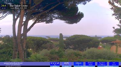 immagine della webcam nei dintorni di Latina: webcam San Felice Circeo
