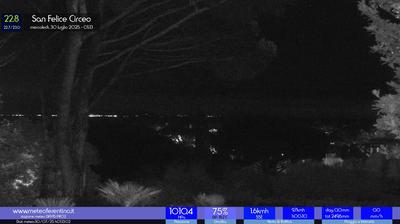 immagine della webcam nei dintorni di Sabaudia: webcam San Felice Circeo
