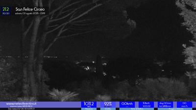 immagine della webcam nei dintorni di Latina: webcam San Felice Circeo