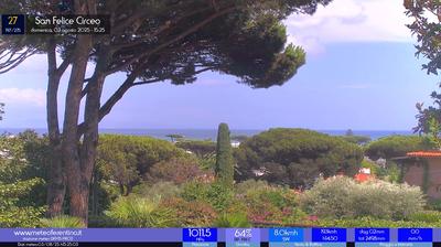 immagine della webcam nei dintorni di Terracina: webcam San Felice Circeo