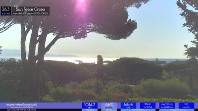 immagine della webcam nei dintorni di Frasso: webcam San Felice Circeo