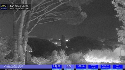 immagine della webcam nei dintorni di Borgo Sabotino: webcam San Felice Circeo