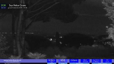 immagine della webcam nei dintorni di Latina: webcam San Felice Circeo