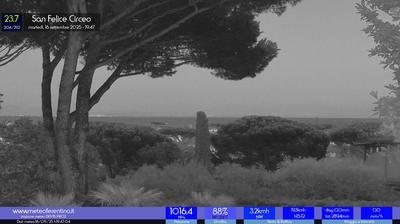 immagine della webcam nei dintorni di Fondi: webcam San Felice Circeo