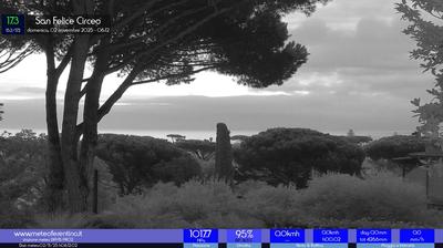 immagine della webcam nei dintorni di Terracina: webcam San Felice Circeo