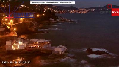 immagine della webcam nei dintorni di Serra Riccò: webcam Nervi