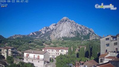 immagine della webcam nei dintorni di Capo Palinuro: webcam San Giovanni a Piro