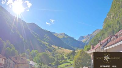 immagine della webcam nei dintorni di Castelluccio Norcia: webcam Montemonaco
