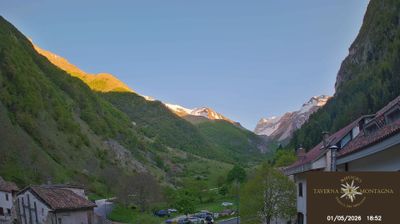 immagine della webcam nei dintorni di Pintura di Bolognola: webcam Montemonaco