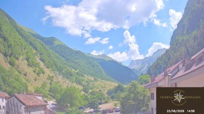 immagine della webcam nei dintorni di Acquasanta Terme: webcam Montemonaco