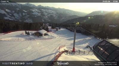 immagine della webcam nei dintorni di Vigo di Fassa: webcam Bellamonte