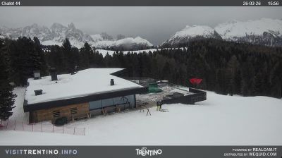 immagine della webcam nei dintorni di Passo San Pellegrino: webcam Bellamonte
