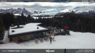 immagine della webcam nei dintorni di San Giovanni di Fassa: webcam Bellamonte