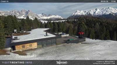 immagine della webcam nei dintorni di Primiero San Martino di Castrozza: webcam Bellamonte