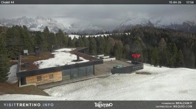 immagine della webcam nei dintorni di Cavalese: webcam Bellamonte