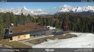 immagine della webcam nei dintorni di Varena: webcam Bellamonte