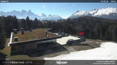 immagine della webcam nei dintorni di Canal San Bovo: webcam Bellamonte