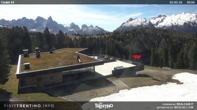 immagine della webcam nei dintorni di Carezza al lago: webcam Bellamonte