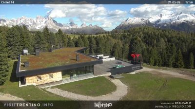 immagine della webcam nei dintorni di Alpe Cermis: webcam Bellamonte