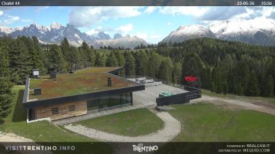 immagine della webcam nei dintorni di Pozza di Fassa: webcam Bellamonte