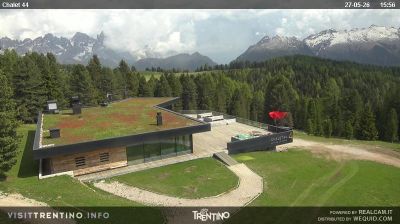 immagine della webcam nei dintorni di San Martino di Castrozza: webcam Bellamonte