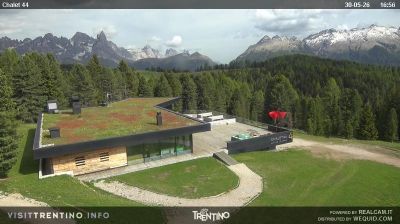 immagine della webcam nei dintorni di Alpe Cermis: webcam Bellamonte