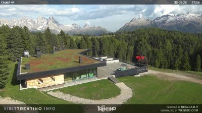 immagine della webcam nei dintorni di Cavalese: webcam Bellamonte