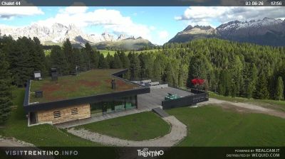 immagine della webcam nei dintorni di Passo di Gobbera: webcam Bellamonte