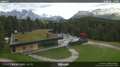 immagine della webcam nei dintorni di Pale di San Martino: webcam Bellamonte