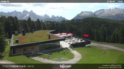 immagine della webcam nei dintorni di Passo Brocon: webcam Bellamonte