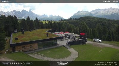 immagine della webcam nei dintorni di Alpe Cermis: webcam Bellamonte