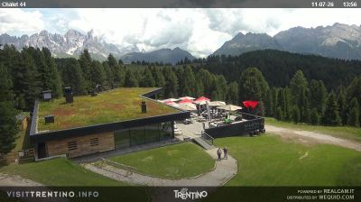 immagine della webcam nei dintorni di Alpe Cermis: webcam Bellamonte