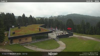 immagine della webcam nei dintorni di Moena: webcam Bellamonte