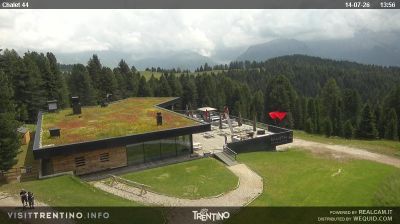 immagine della webcam nei dintorni di Ziano di Fiemme: webcam Bellamonte