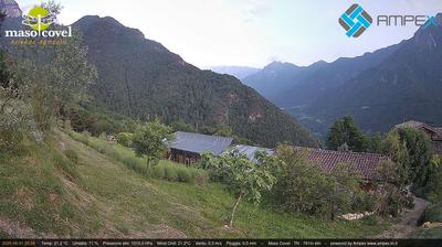 immagine della webcam nei dintorni di Mori: webcam Vallarsa