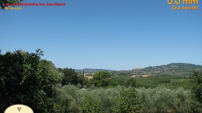 immagine della webcam nei dintorni di Sellano: webcam Montefalco