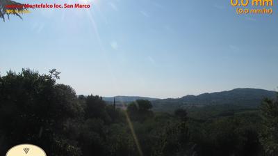 immagine della webcam nei dintorni di Monteleone di Spoleto: webcam Montefalco