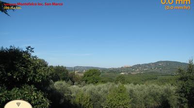 immagine della webcam nei dintorni di Perugia Sant'Egidio: webcam Montefalco