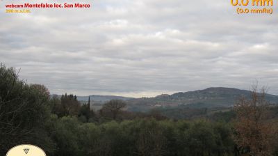 immagine della webcam nei dintorni di Perugia Sant'Egidio: webcam Montefalco