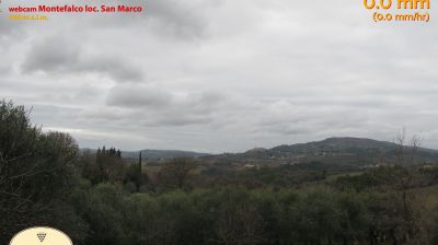 immagine della webcam nei dintorni di Perugia Sant'Egidio: webcam Montefalco