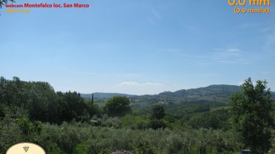 immagine della webcam nei dintorni di Spoleto: webcam Montefalco