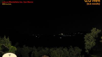 immagine della webcam nei dintorni di Serravalle di Chienti: webcam Montefalco