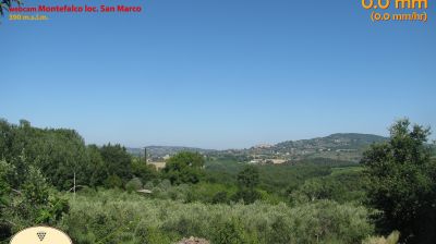 immagine della webcam nei dintorni di San Francesco: webcam Montefalco