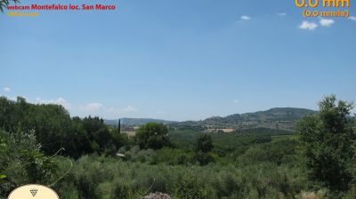 immagine della webcam nei dintorni di Sellano: webcam Montefalco