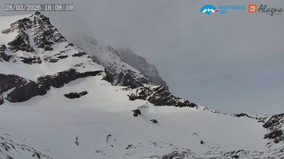 immagine della webcam nei dintorni di Breuil-Cervinia: webcam Passo dei Salati
