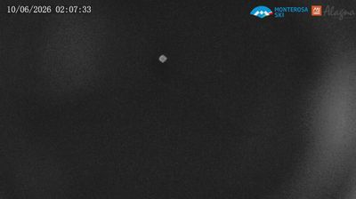 immagine della webcam nei dintorni di Cervinia Plan Maison: webcam Passo dei Salati