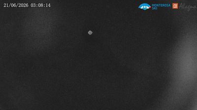 immagine della webcam nei dintorni di Gressoney-Saint-Jean: webcam Passo dei Salati