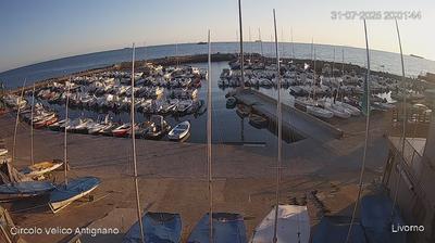 immagine della webcam nei dintorni di Marina Di Pisa: webcam Livorno