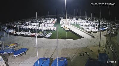 immagine della webcam nei dintorni di Tirrenia: webcam Livorno